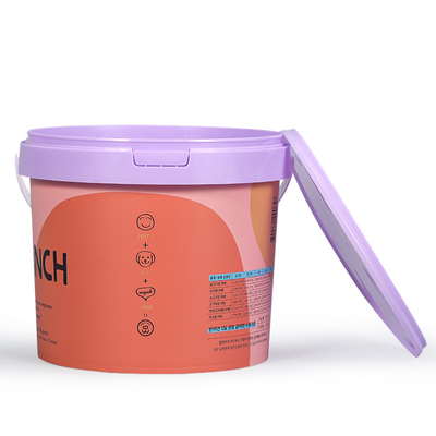 Buy 300ml-5L Customized Capacity IML Container for Good Sealing Peanut Butter Packaging online manufacture