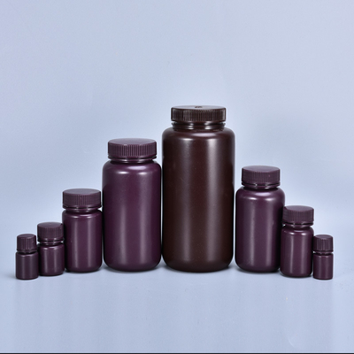 Buy Plastic Screw Cap 100ml PP Brown Amber Reagent Bottle for Chemical Industry online manufacture