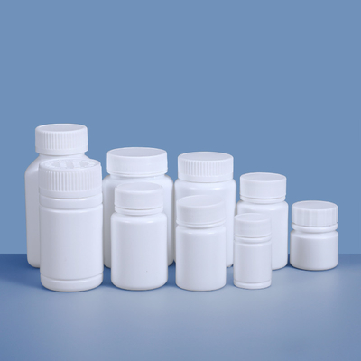 Buy Pill Plastic Screw Cap 20ml-200ml HDPE Empty Medicine Container For Vitamins Powder online manufacture