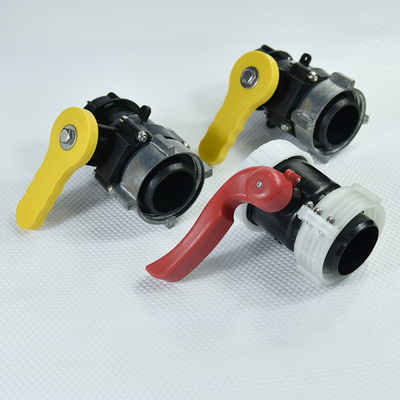 Buy Size 1 DN40 Butterfly Valves for IBC 1000 Tank Fitting DN40 DN50 DN80 Control Ball online manufacture