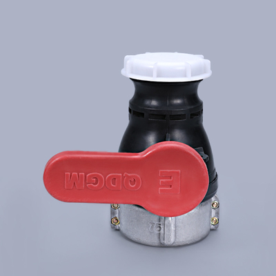 Buy UMETASS DN50 HDPE IBC Tank Ball Valve With Quick Disconnect Outlet for Performance online manufacture