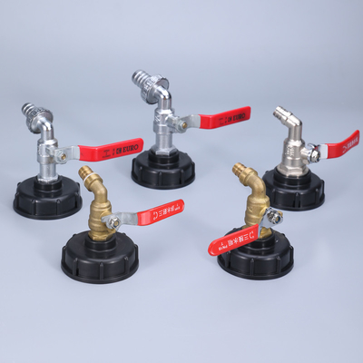 Buy Flange Connection Water Tank Tap Adapter 1/2 3/4 INCH Iron Brass Valve Fitting Parts online manufacture