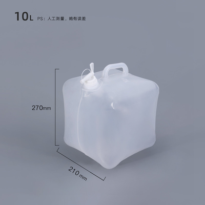 Buy 10L 20L 25l LDPE Portable Water collapsible Jerry Can With Handle And Faucet online manufacture