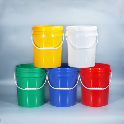 Buy Food Grade Safe 5 Litre Silk Screen Printing Plastic Bucket for Paint Popcorn Container online manufacture