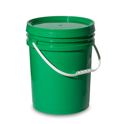 Buy Polyethylene PP Drink Bucket Plastic Pail 5 Gallon Food Safe Custom Printing online manufacture