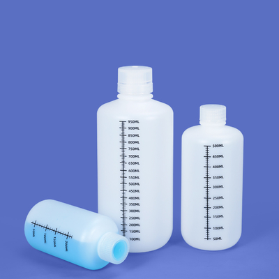 Buy Narrow Neck Plastic Bottle With Scale Line Medicine Liquid Packaging Container online manufacture