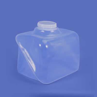 buy Wide Diameter 10cm 25L Collapsible Translucent Water Bag for Camping Gear PVC Outdoor Square Container online manufacture