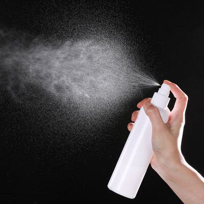 buy Customized Spray Bottles 250ml Plastic Face Mist Body Oil Facial Moisturizer Logo Printing Pump Convenient Press Plastic Bottle online manufacture