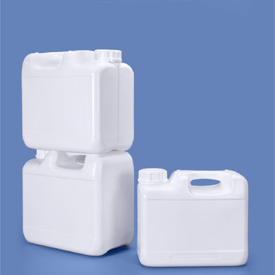 buy Wholesale 3L 5L HDPE Stackable Jerry Can with Screw Cap and Foil Gasket Empty Plastic Chemical Hydrosol Storage Barrel online manufacture