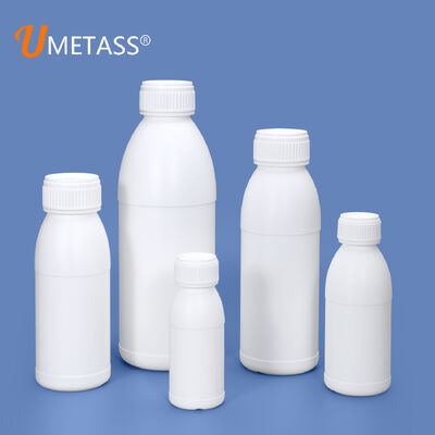 buy Wholesale 100ml 200ml 300ml 500ml 1L White Coex HDPE Anti-corrosion Pesticide & Liquid Medicine Agriculture Bottle online manufacture