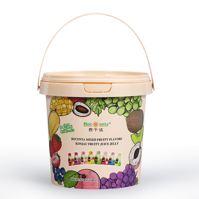 300ml-5L Cold-chain Round Customized Logo IML Container for Chocolate Spread and Food Sauces