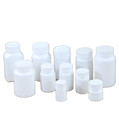 Industrial Medicine Bottle Screw Cap Container For Vitamin Capsule Biodegradable HDPE