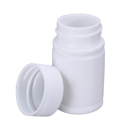 Empty Plastic White Medicine Bottle for Capsule Storage Packaging 20ml by Food Grade