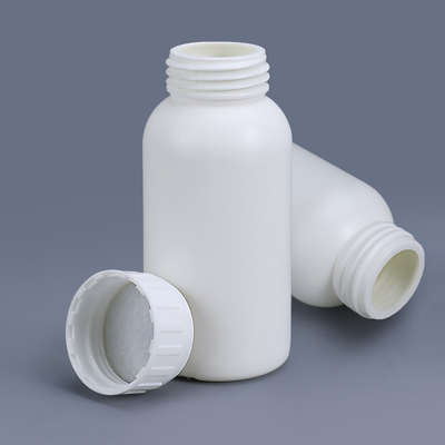 Durable 250ml White Fluorinated Bottle for Chemical Solvent Acid and Alkali Resistant