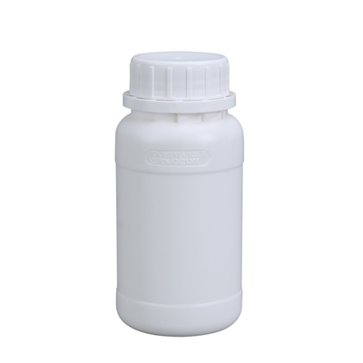 200ml HDPE Plastic Fluorinated Bottle for Chemical Organic Solvents White Color Option