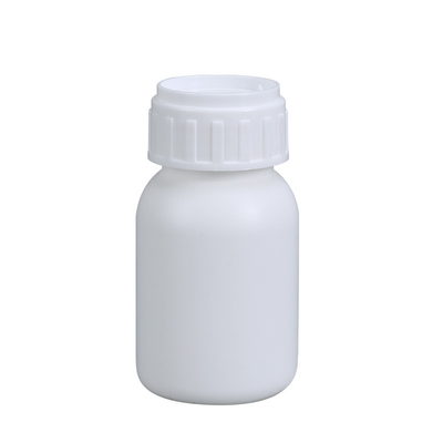 Portable 50ML HDPE Fluorinated Round Bottle for Agricultural Medicine Distribution