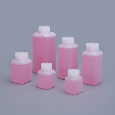 Screw Cap 125 Ml Reagent Bottle Chemical Liquid Plastic Laboratory Bottles