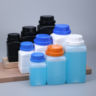 Laboratory Screw Cap Plastic Reagent White Hdpe Sample Bottles For Fertilizer Storage