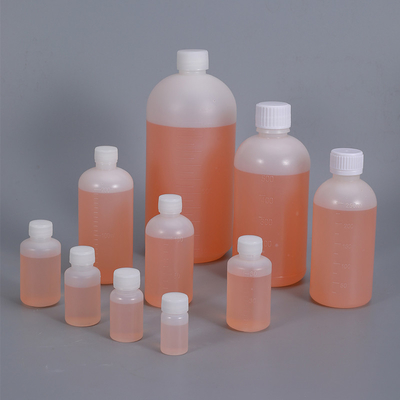 Sealing Type Plastic Hdpe Reagent Bottle For Laboratory Analysis Screw Cap