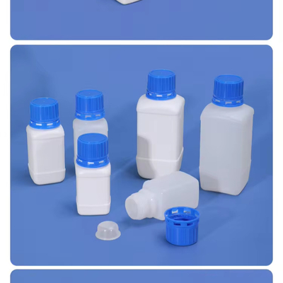 Small Biochemistry Laboratory Plastic Narrow Mouth Reagent Bottle With Safety Lid