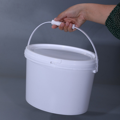 Round Food Grade Storage Drum with Handle and Lid 6L/10L/17L/19L Capacity as Sample