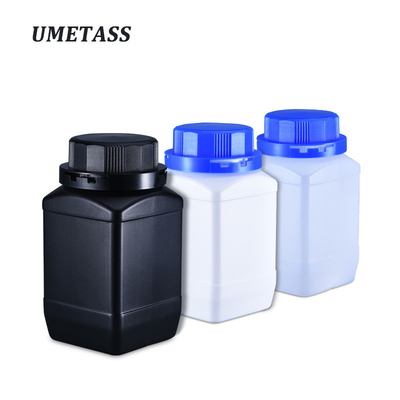 500ml Square Plastic Screw Top Bottles Tamper Proof Hdpe Bottles For Pharmaceutical