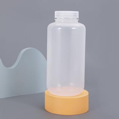 1L Transparent PP Thicken Plastic Chemical Reagent Lab Leakproof Bottles with Screw Lid