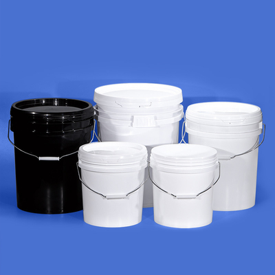 Customized Logo Printing Plastic Pail for Pigments Agricultural Chemicals Ink Oil