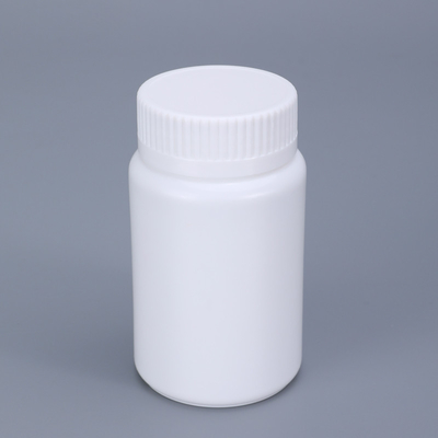 SCREW CAP 100ml White HDPE Plastic Bottles for Food Grade Calcium Capsules