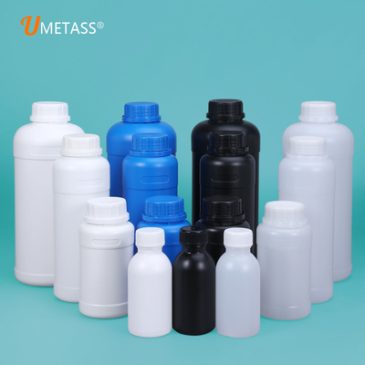 Recycled Matte HDPE Frosted Black Plastic Bottle for Cosmetic Packaging Manufacturers