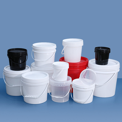 1L-50L Food Grade Thickened Round Square Water Pail Plastic Bucket with Handle and Lids