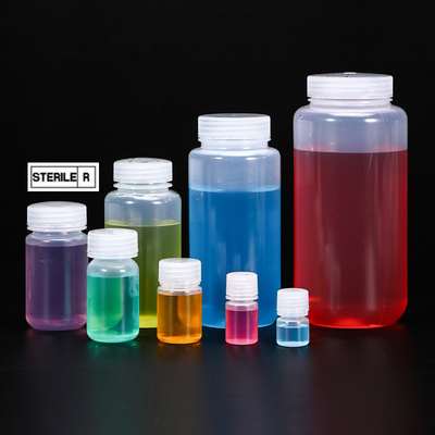 ISO9001 Certified Round Shampoo Bottle PP Plastic For Laboratory Reagents 250 Ml