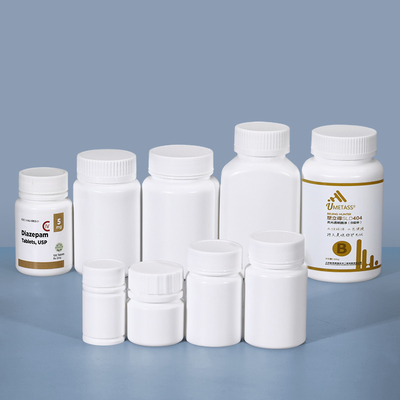 100ml Empty Plastic Pill Bottles With Child Safety Cap for Vitamin Capsule Supplement