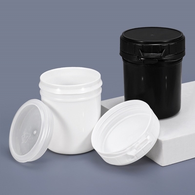 Collar Material PP Hot Sealing 150ml Plastic Round Jar with Lid for Flour Sugar Popcorn Kernels