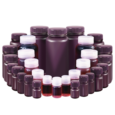 Translucent blank Plastic Medicine Bottles Empty Storage For Pharmacy Capsules And Liquids