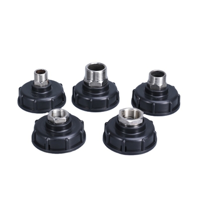 2inch Round IBC Tank Adapter Plastic Valve Stainless Steel Fitting Connector