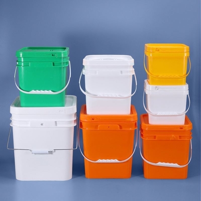 PP Material Small Plastic Halloween Pumpkin Buckets With Lids 5L 8L 10L 13L 16L 25L