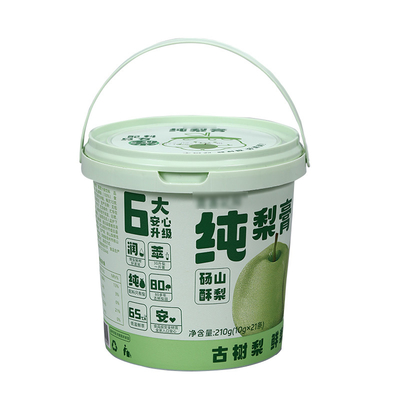 Customized Size Clear Plastic PP Ice Cream Cup for Food Packaging Plastic Type PP