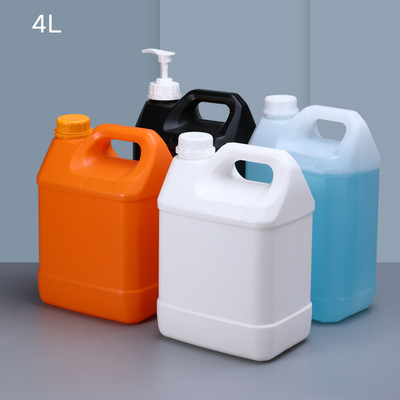 UMETASS 1Gallon Empty Square Plastic Bucket Liquid Package Wine Oil Jerry Can With Tamper-Proof Cover
