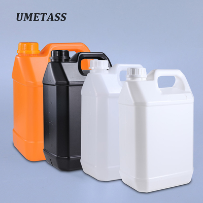 1 Gallon Square Plastic Barrel for Liquid Jug Glue Oil Container in Thicken HDPE Material