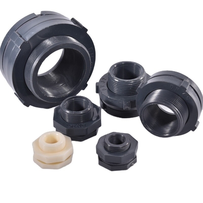DN15-DN80 Garden Water Tank Plastic PVC Valve Fittings Adapter with Flange Connection