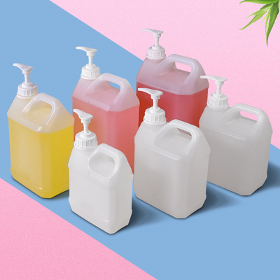 Square Hand Pressed Pump Lotion Cream Container Liquid Soap Plastic Bottle for Shampoo