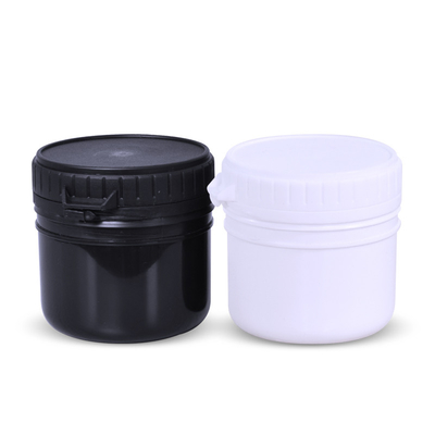 200ml Capacity HDPE Plastic Jar for Storing Medicine Tablets Pills and Protein Powder