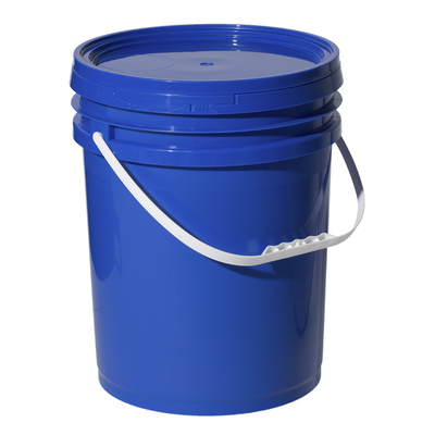 ISO9001 Certified 20 Liter Blue 5 Gallon Chemical Pail Handling Food Grade Plastic Bucket for Paint and More