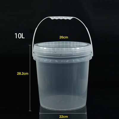 1-35L Capacity Customized Logo PP Bucket for Food Grade Plastic Container