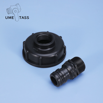Spiral Connection IBC Tank Adapter Used in UMETASS S60x6 Coarse Thread 3/4 Inch Tap Cap
