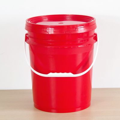 Packaging Container 1-50L Capacity Customized Logo Plastic Round Bucket Pail for Food