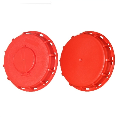 HDPE Injection UMETASS IBC Water Tank Red 6 Inch Vented Plug Lid Closure