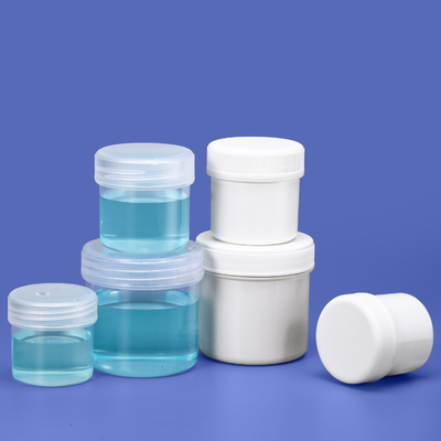 Food Storage PP Plastic Spice Boxes Jars Containers With Lids 8oz