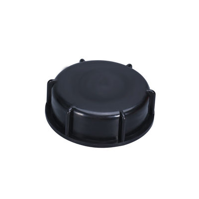 BLACK 100MM 3 Inch Coarse Thread Cover With Leakproof Ring For IBC Water Tank Valve
